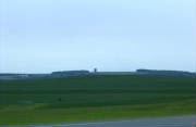 Grand Falls water tower in the distance